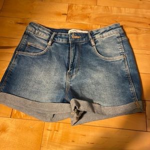 Zara jean shorts.
